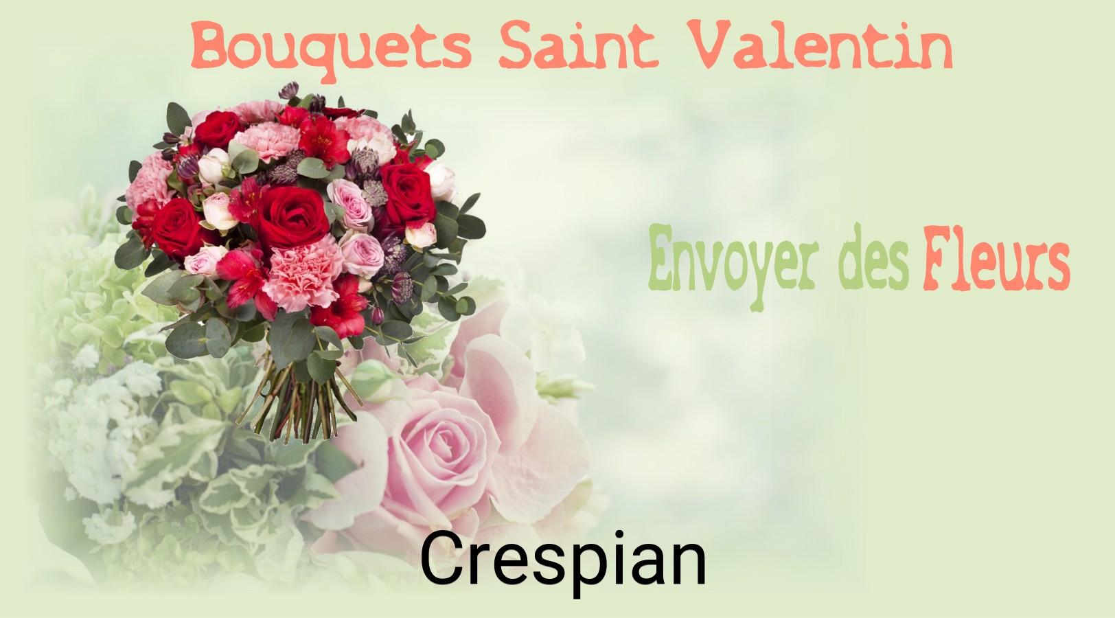Roses de Saint-Valentin livrées à Crespian